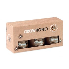 BEEBEE SET 3 db vadvirágméz készlet, bézs