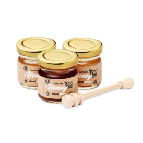 BEEBEE SET 3 db vadvirágméz készlet, bézs