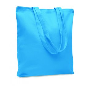 RASSA COLOURED 270 g vászon bevásárlótáska, türkiz