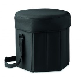 SEAT & DRINK Hűtőtáskás szék/asztal, fekete