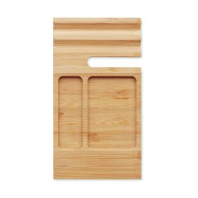 TREVIS Bambusz asztali telefonállvány, fa