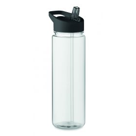 ALABAMA RPET palack PP fedéllel 650 ml, fekete