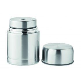 CHINIWA Duplafalú ételtároló 800 ml, fakó ezüst