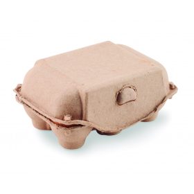 TAMAGO 6 aszfaltkréta tojástartóban, bézs