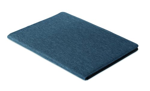 CASOVE A4 mappa 300D RPET, 20 lappal, kék