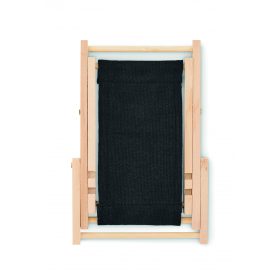 SILLITA Napozóágy alakú telefonállvány, fekete