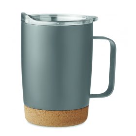 RUBY Duplafalú pohár 300 ml, szürke