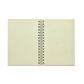GRASS BOOK A5 fűpapír spirál jegyzetfüzet