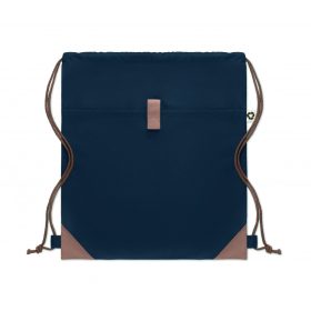 PANDA BAG Újrahaszn. pamut tornazsák, kék