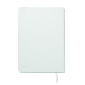 OURS A5 vonalas újrahaszn. notesz, fehér