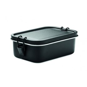 CHAN LUNCHBOX COLOUR Acél uzsonnás doboz, 750 ml, fekete