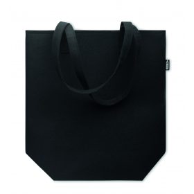 NATA RPET filc bevásárlótáska, fekete