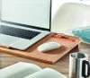 TECLAT Laptop és okostelefon állvány, fa