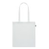 ZOCO COLOUR Újrahasz. pamut bevásárlótáska, fehér