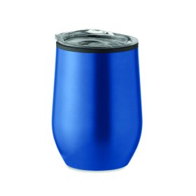 CHIN CHAN Duplafalú úti pohár 350 ml, királykék