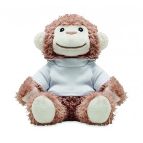 LENNY Plüss majom figura, fehér