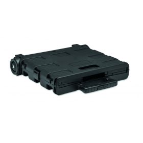 CARRO Összecsukható bevásárlókocsi, fekete