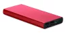 POWERFLAT 8 C 10000 mAh powerbank, bordó