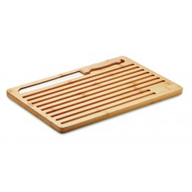 LEMBAGA Bambusz kenyérvágó készlet, fa