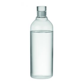 LARGE LOU Boroszilikát palack 1 l, fa