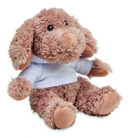 DOGGY Plüss kutya figura, fehér