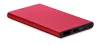 POWERFLAT C 4000 mAh powerbank, C csatl., bordó
