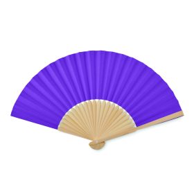 FANNY PAPER Bambusz legyező, lila