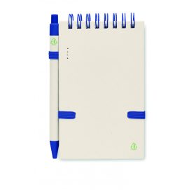 MITO SET A6 újra-tejesdoboz jegyz.füzet, kék