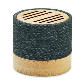 BOOL Bambusz RPET vez.n. hangszóró, fekete