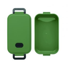 INDUS PP uzsonnásdoboz 800 ml, sötétzöld