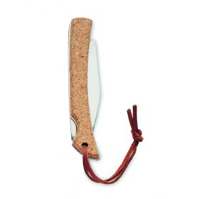 BLADEKORK Összecsukható kés parafával, fa