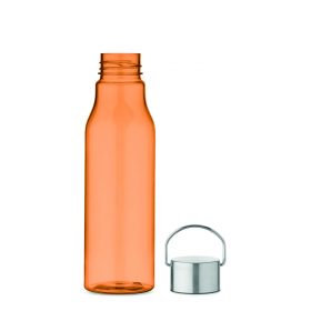 VERNAL RPET palack, acél fedél 600 ml, narancssárga