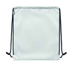 NIGHT Nagy zsinóros táska 300D RPET, fehér