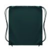 SHOOP 190T poliészter tornazsák, sötétzöld
