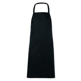 KITAB Pamut konyhai kötény, fekete