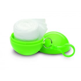 NIMBUS Esőponcsó gömb tokban, zöld