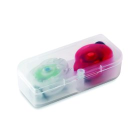 BYLUX 2 kerékpár fény PP dobozban, többszínu