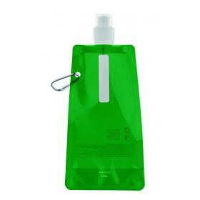 GATES Összehajth. vizes palack 480ml, áttetszo zöld