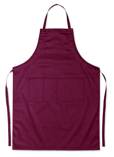 FITTED KITAB Állítható kötény, bordó