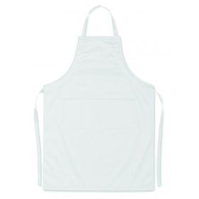 FITTED KITAB Állítható kötény, fehér