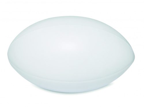 MADERA Rugby labda alakú stresszoldó, fehér