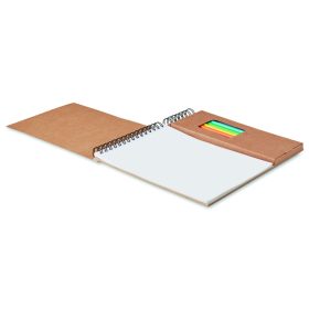 COLOPAD Színező szett füzettel, bézs