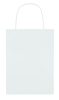 PAPER SMALL Kis papír ajándéktasak 150 g, fehér