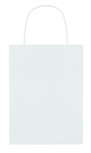 PAPER SMALL Kis papír ajándéktasak 150 g, fehér