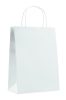PAPER MEDIUM Köz. papír ajándéktasak 150 g, fehér