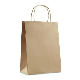 PAPER MEDIUM Köz. papír ajándéktasak 150 g, bézs