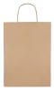 PAPER LARGE Nagy papír ajándéktasak 150 g, bézs
