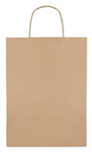 PAPER LARGE Nagy papír ajándéktasak 150 g, bézs