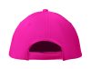BASIE 6 paneles baseball sapka, fuchsia