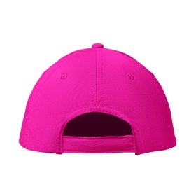 BASIE 6 paneles baseball sapka, fuchsia